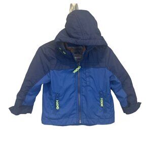 Boys Carters Jacket Size 18 Months blue gray wind breaker spring outerwear